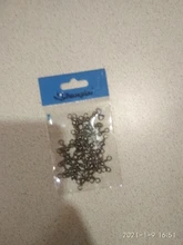 Rompin 30 unids/lote-barril de 3 vías, línea cruzada, giratorio de pesca con anillo sólido, gancho de pesca de latón, Conector de sedal, accesorios de pesca