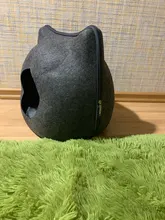 Cat-Bed Cushion Cats-Basket-Bags Nest Pet-Supplies Cave-Sleeping-Bag Zipper for Felt-Cloth