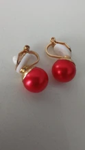 JIOFREE-pendientes de perlas de imitación para mujer, pendientes sencillos sin perforación, joyería elegante