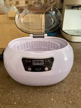 Skymen-limpiador ultrasónico Ultra sónico de 600ml, temporizador de bañera para piezas de joyería, gafas, manicura, cortadores de piedras, maquinilla de afeitar Dental, cepillo sónico de ultrasonido