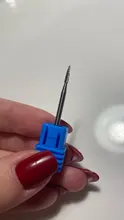 Cortador de carburo de tungsteno de alta calidad, broca para uñas, resistente al desgaste, manicura, pulido, herramientas de pulido de cutículas para taladro de manicura, 1 ud.