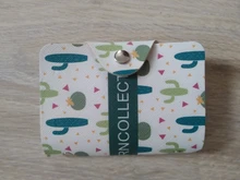 2019 de la PU de la moda función 20 Bits tarjeta caso titular de la tarjeta de negocio de las mujeres de los hombres de crédito Tarjeta de pasaporte bolsa cartera para tarjetas y documentos de identidad bolsas