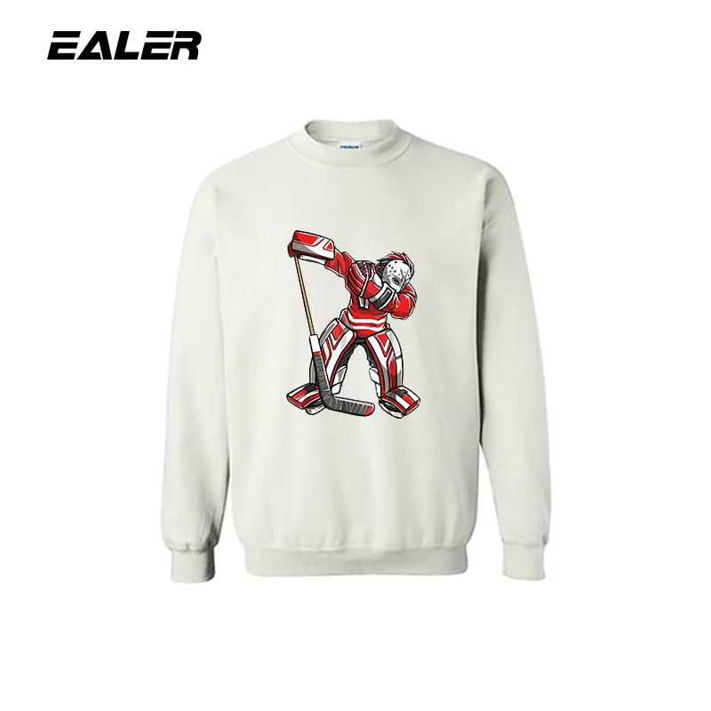 COLDOUTDOOR зимний хоккейный свитер для фанатов с логотипом - Цвет: white