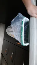 Holder Cabinet Trash-Rack Kitchen-Tools Cupboard Storage Hanging Garbage-Bag Door-Back
