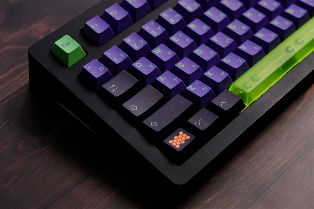 Keycaps, cereja Perfil, PBT, DYE-SUB, 134 chaves