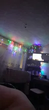 Outdoor Decoration Garland-Light Icicle-String-Lights Led Curtain Droop Wedding-Party