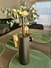 Toilet-Brush-Holder-Set Wall-Mounted Cleaning-Storage Bathroom Black 304-Stainless-Steel