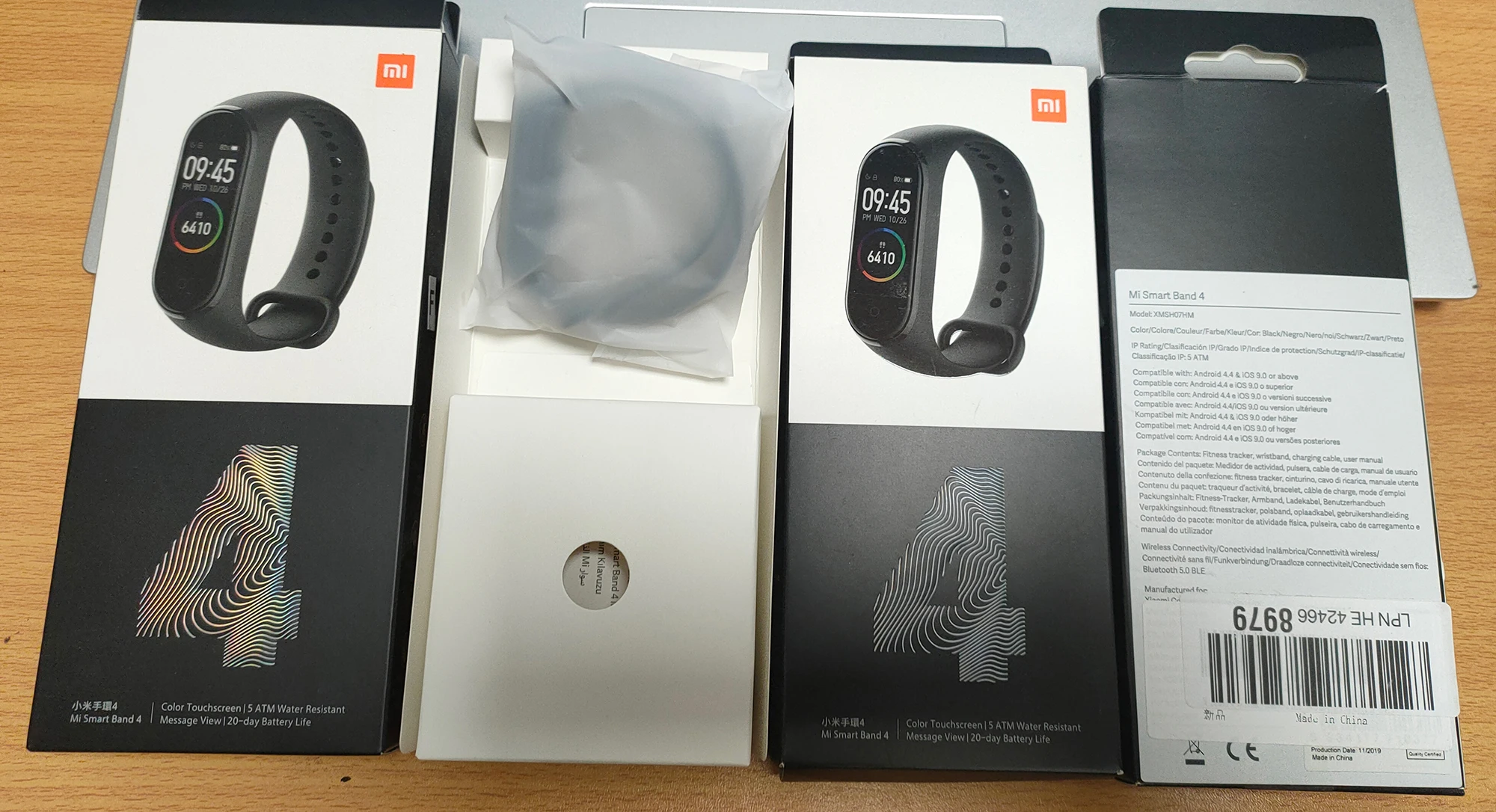 В наличии Xiaomi Mi Band 4 Smart 3 цвета AMOLED экран браслет пульсометр фитнес трекер Bluetooth5.0