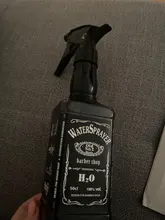 4 colores 500ml espray de peluquería de Retro whisky de la regadera rociador de agua profesional de peluquería herramienta de pelo