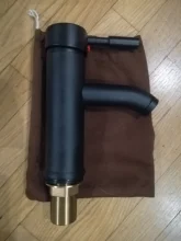 Faucet Basin Tap Brass Matte Black Deck-Mounted Single-Hole