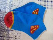 Calcetines de algodón de superhéroe para niños, 5 par/lote