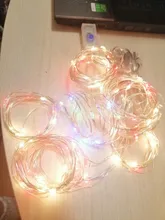 Light USB Window-String-Lights Led Curtain Remote-Control Party-Decoration Fairy-Christmas-Garland
