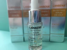 LANBENA-suero facial con vitamina C, ácido hialurónico, acné hidratante de blanqueamiento, para el cuidado de la piel tratamiento reparador, suero para arrugas antienvejecimiento