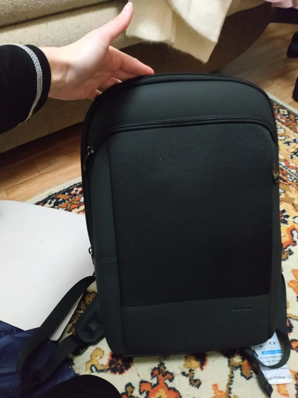 Ultra Thin Office USB Backpack photo review