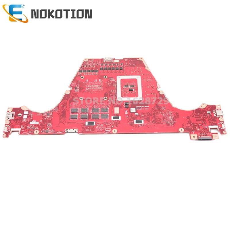  NOKOTION GX531GM MAIN BOARD for ASUS ROG Zephyrus S GX531GS 15.6 inch laptop motherboard SR3YY I7-8