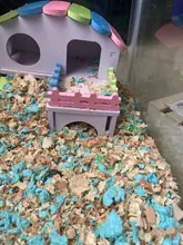 Sleeping-House Hamster Nest Animal-Supplies Small Luxury Home Cage Pet Wooden Hideout