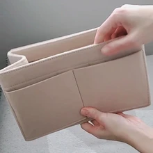 Organizador de maquillaje bolsa de inserción para bolso, bolso interior de viaje bolsa de cosméticos portátil, ajuste bolsas de cosméticos ajuste Speedy Neverfull