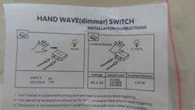 Dimmers Closet-Light Smart-Switch Hand-Sweep-Motion-Sensor Switch-Detector Led-Strip