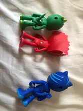 3 unids/set PJ máscaras de Anime de dibujos animados figura de acción de juguete muñecas superhéroe Catboy Owlette Gekko modelo juguetes de los niños regalo de cumpleaños