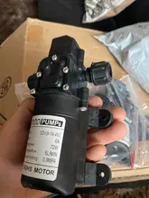 Bomba autocebante de diafragma de alta presión, 12V, 70W, 130PSI, 6l/Min