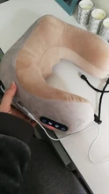 Masajeador eléctrico de cuello en forma de U, almohada multifuncional, portátil, para hombros, cervicales, para hogar y coche al aire libre, masaje relajante