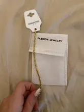 Paperclip-pulsera de cadena de acero inoxidable para mujeres y niñas, joyería fina, Color dorado, con eslabones rectangulares