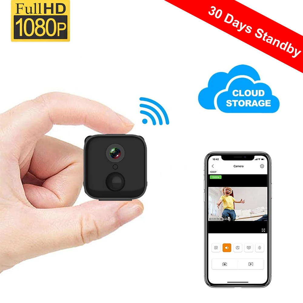 30 дней в режиме ожидания HD 1080P экшн-камера с Wi-Fi подключением Камера Беспроводной