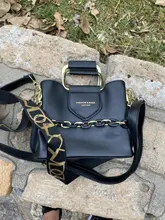 Bolso de lujo de un solo hombro para mujer, bandolera de Cuero de calidad PU, informal, clásico, a la moda, 2021