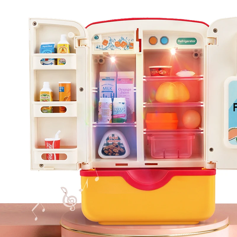 Kids Toy Fridge Refrigerator 