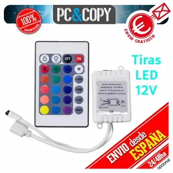 

Controller RGB LED strips 12V IR controller 24 waterproof buttons IP65