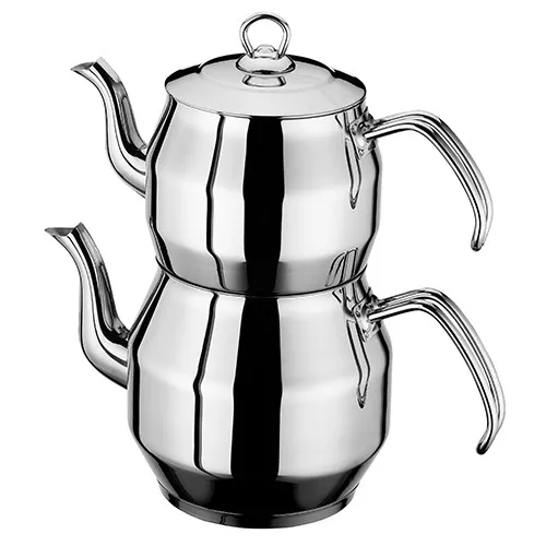 

Inter Steel Corner Plain Teapot