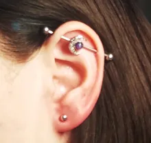 Pendiente de tuerca de acero y titanio para hombres y mujeres, joyería de fiesta Punk Vintage, regalo de 2,5mm, 3mm, 4mm, 5mm, para prevenir alergia, 316L, 1 ud.
