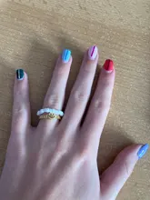 WANTME-Anillo de plata de primera ley con forma de sonrisa para mujer, sortija ajustable, cadena de eslabones de plata esterlina 925, estilo Hip Hop, Punk, 2021