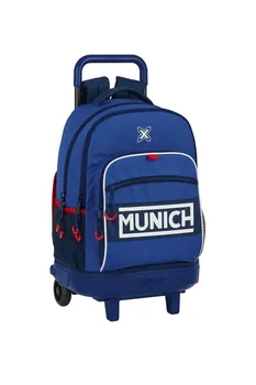 

Large backpack with wheels COMPACT EXTRAIBLE MUNICH RETRO 33X45X22 612074918