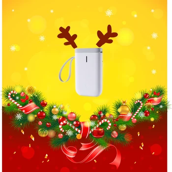 

NiiMbot D11 Portable Mini Label Printer with Bluetooth Thermal Label Printer Machin for Labeling,Retail,Tags,Barcode,Home&Office