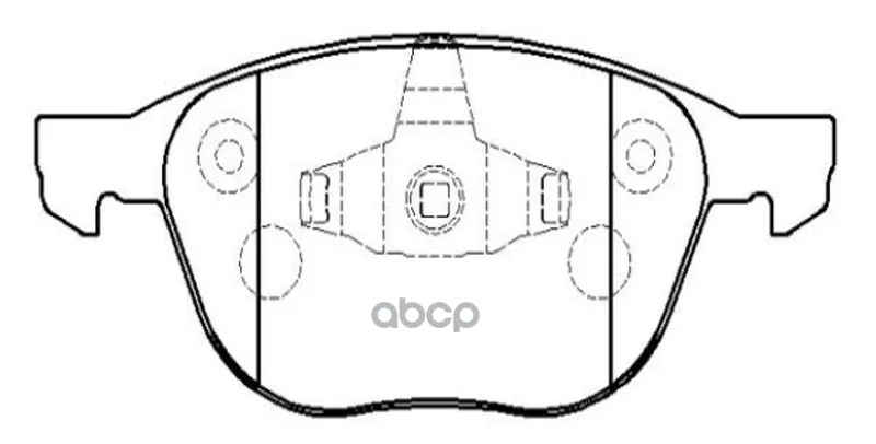 Колодки Тормозные Дисковые Передние Ford Focus C-Max 1.6i-2.0tdci, Mazda 3 1.4i-2.0crdt 03 Ckf-14 Ctr арт. CKF-14