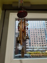 Wind-Chimes Decoration Garden-Tubes-Bells Wall-Hanging Yard Outdoor Antique Copper Living