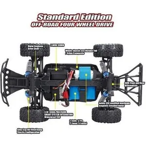 Радиоуправляемый шорт-корс Remo Hobby RH1621 4WD RTR масштаб 1:16 2.4G