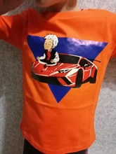 Los niños camisetas de 100% algodón Merch A4 Lamba imprimir ropa familiar Casual conjunto de niño y niña de Tops de moda