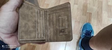 Cartera corta de cuero recubierto para hombre, billetera Retro triple Vertical, billetera coreana para jóvenes, varias tarjetas, 2020