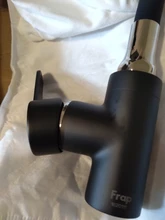 FRAP-grifo flexible de estilo moderno para cocina, mezclador de fregadero, grifos de un solo Mango, color rojo, blanco, negro, agua fría y caliente