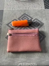 Monedero de cuero de moda para mujer, cartera para Cambio, Mini monedero con cremallera, carteras con llavero para niños, 2019