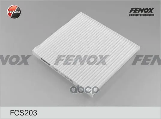 Фильтр Салонный Hyundai Solaris 10- 1.4, 1.6, Kia Rio 11- 1.2-1.6, 1.1crdi,1.4crdi Fcs203 FENOX арт. FCS203