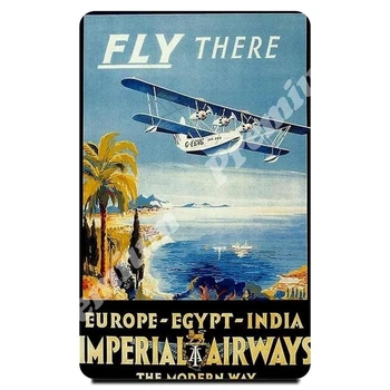

Egypt souvenir magnet vintage tourist poster