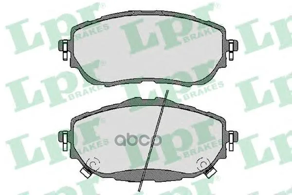 Колодки Тормозные Toyota Auris 12-/Corolla 13- Передние Lpr 05p1784 Lpr арт. 05P1784
