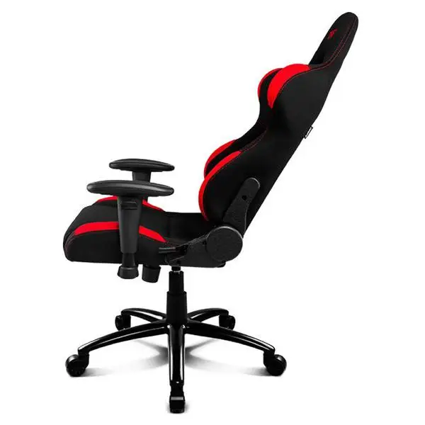 Игровое кресло DRIFT DR100BR 90-160 ° ткань пена черный красный