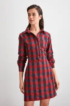

Trendyol Plaids Dress TWOAW20EL2004