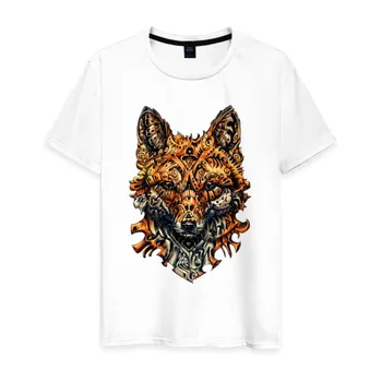 

"Fox" картинка футболки, футболки мужские / женские, выкройка рубашки, рисунки на футболках, индивидуальные футболки