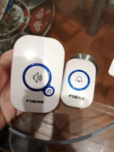 Timbre de puerta inalámbrico FUERS M557, 433Mhz, para hogar, bienvenida, 150M de largo, 32 canciones