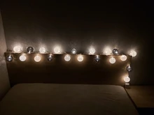 Led-String Chain Ball-Light Garland Party-Decoration Patio Wedding Christmas Halloween